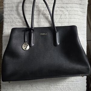 Furla Elegant Black Tote Bag